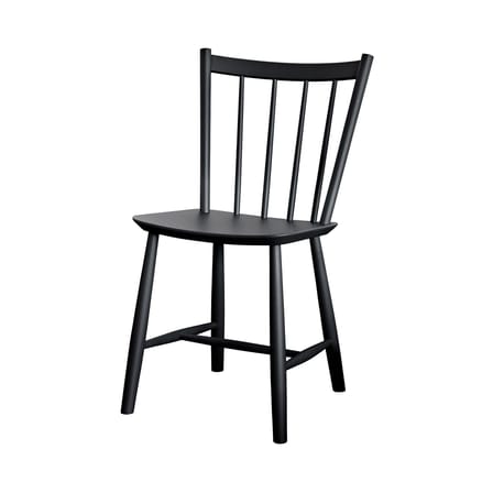 Chaise J41 bois noir / Réédition 1950 - Hay