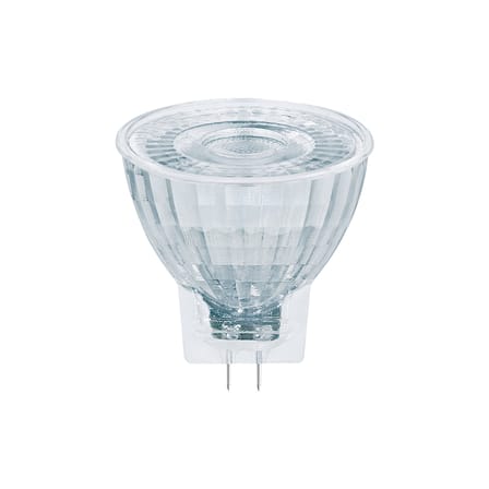 Spot MR11 Dimmable GU4 LED Bulb glass transparent / 2.8W (= 20W) - Warm white - Osram
