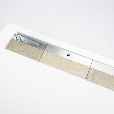 Enceinte Haute fidélité LX X bois naturel / L 76 x P 51,5 x H 57 cm - La Boîte Concept