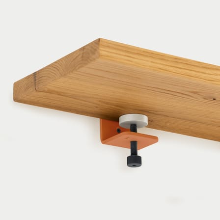 Fixation murale Bracket métal rouge - TIPTOE