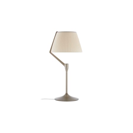 Lampe de table Angelo Stone LED / H 70 cm - Tissu plisssé - Kartell
