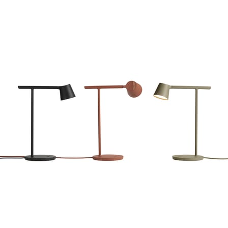 Lampe de table Tip LED métal noir / Orientable - Muuto