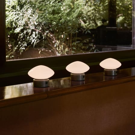 Lampe sans fil rechargeable Mist AP21 marbre gris - &tradition