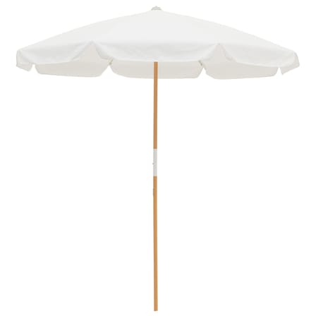 Ombrellone The Amalfi tessuto bianco / Ø 230 cm - BUSINESS & PLEASURE