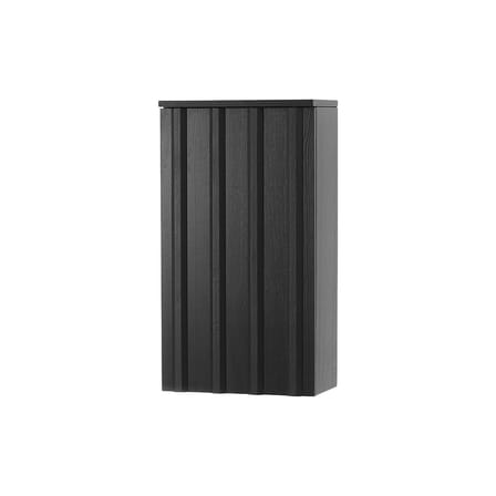 Rangement mural Rib bois noir / L 40 x P 23 x H 73 cm - Normann Copenhagen