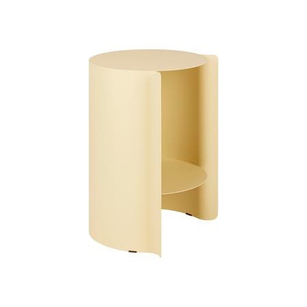 Table d'appoint Wa métal jaune / Ø 32 x H 50 cm - NOO.MA