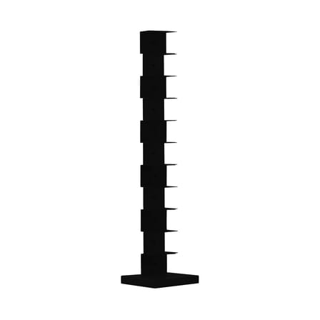 Bibliothèque Original Ptolomeo métal noir / 1 face - H 160 cm - Opinion Ciatti