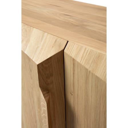 Buffet Stairs bois naturel / Chêne massif - L 150 cm / 3 portes - Ethnicraft