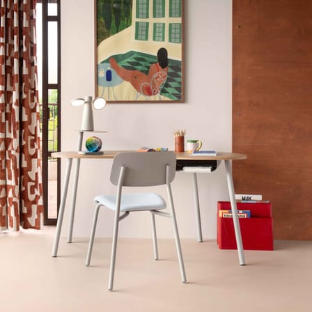 Bureau Nuage bois beige / L 140 x P 60 cm - Fermob