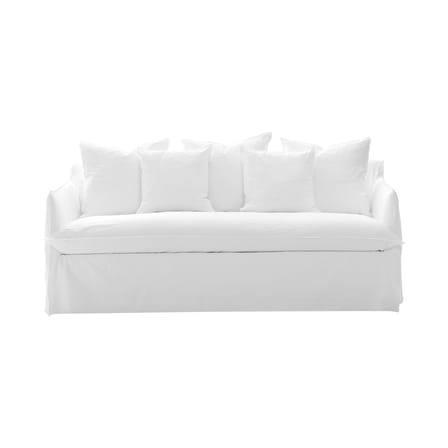 Canapé convertible Ghost 15 tissu blanc / 2 places - L 200 cm - Gervasoni