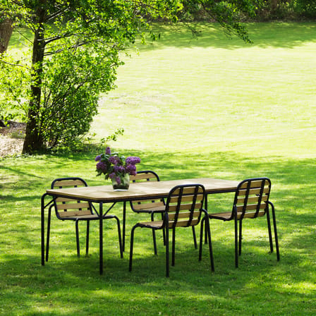 Chaise empilable Vig Wood bois naturel - Normann Copenhagen