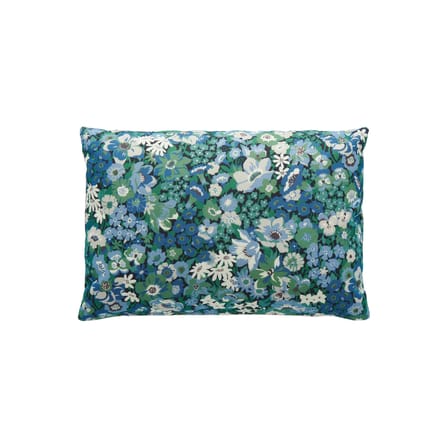 Coussin d'extérieur Liberty tissu vert / 45 x 32 cm - Kartell