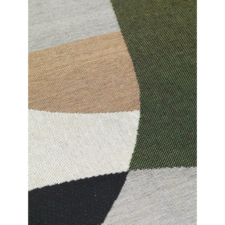 Decke Entire textil bunt / Wandbehang - 120 x 170 cm - Baumwolle - Ferm Living