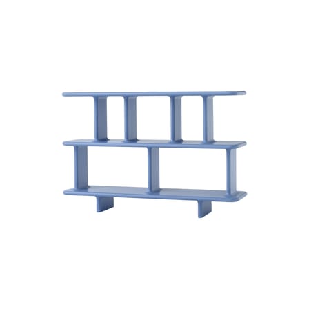 Étagère Archivo JH44 by Jaime Hayon bois bleu / L 140 x H 92 cm - &tradition