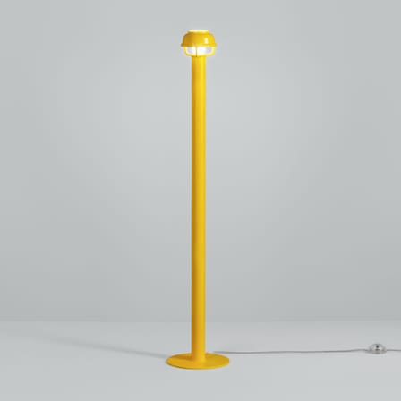 Kori Floor lamp metal orange - ARTEK