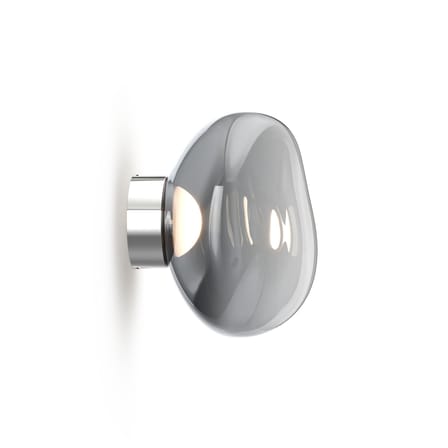 Lampada da parete Melt Surface Mini LED materiale plastico grigio / Plafoniera - Ø 30 cm / Cambia colore - Tom Dixon