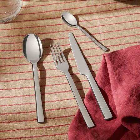 Ménagère Ovale métal / Coffret 24 couverts - Alessi