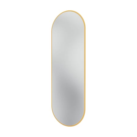 Miroir mural Colour Frame - Figure bois jaune / 46,8 x 138 cm - MONTANA