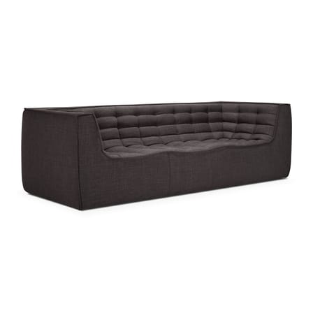 Sofa N701 textil grau / 3-Sitzer - L 245 cm - Ethnicraft
