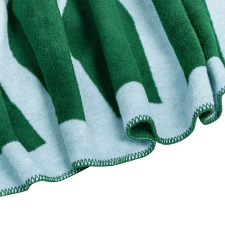 Plaid Gilli vert / 150 x 200 cm - NOO.MA