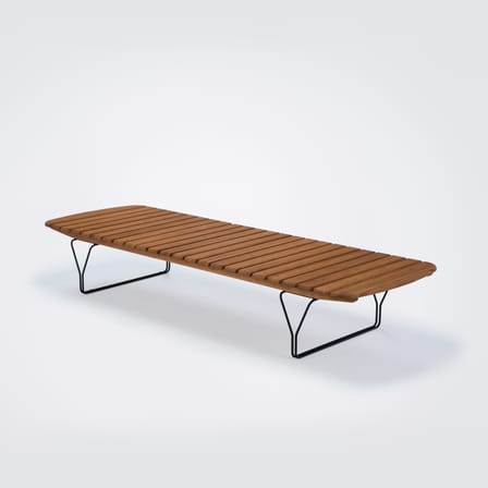 Molo Reclining deckchair natural wood / Bamboo - Multiposition - Houe