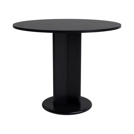 Runder Tisch Chisel 29 holz schwarz / Ø 90 cm – Fuß - Hay
