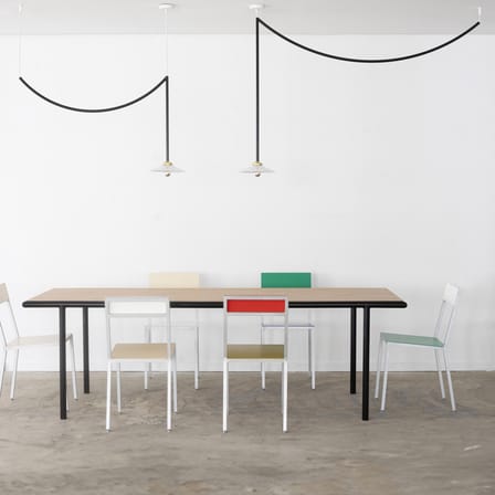 Plafonnier Celing Lamp n°5 métal noir / H 56 x L 100 cm - valerie objects