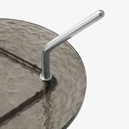 Table d'appoint Halten SH9 verre gris - &tradition