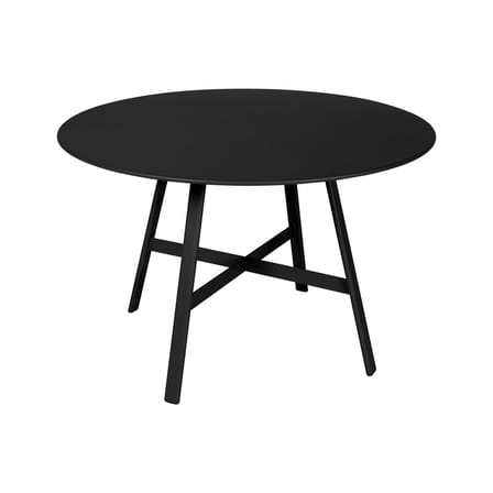 Table ronde So’O métal noir / Ø 117 cm - 6 personnes - Fermob