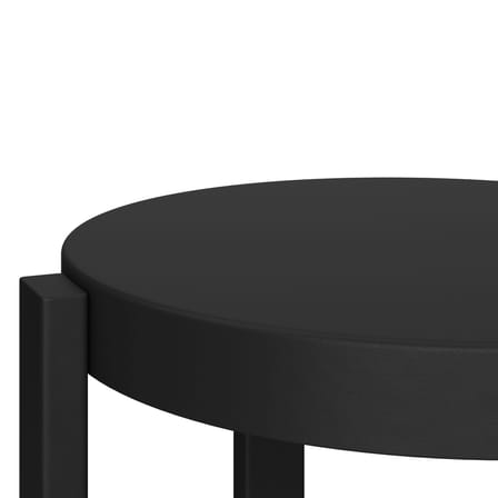 Tabouret Doon métal noir / H 45 cm - NOO.MA