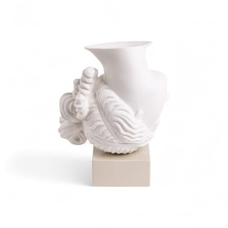 Amor Volat Vase ceramic white / H 30 cm - Seletti