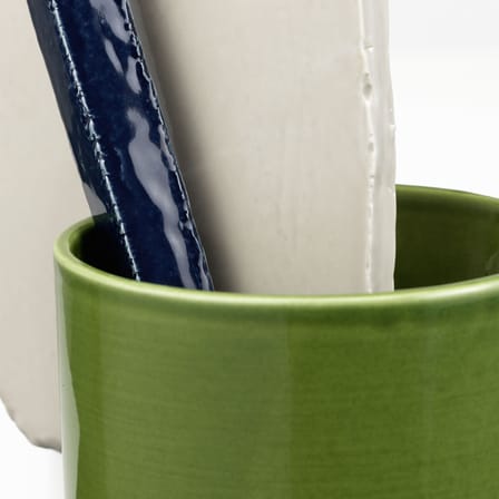 Vase Découpage - Barre céramique vert / Bouroullec, 2020 - Vitra