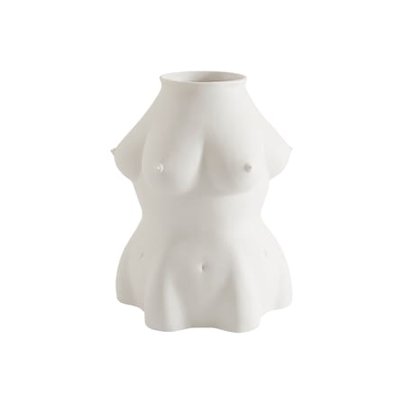 Vase Luciana céramique blanc - Jonathan Adler