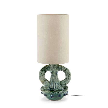 Lampada da tavolo Georgia ceramica verde / Ø 35 x H 97 cm - Serax