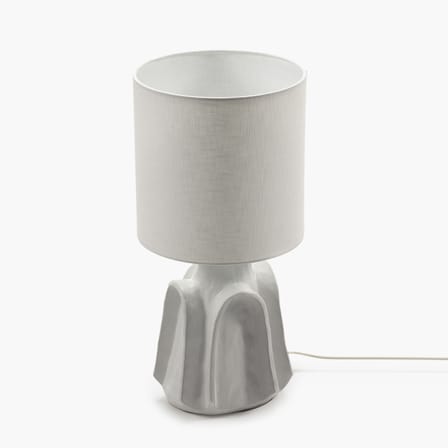 Lampe de table Billy céramique blanc / H 53 cm - Serax