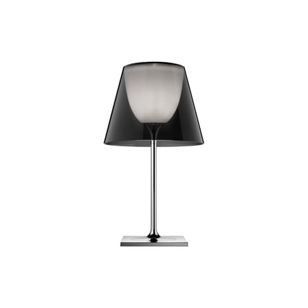 Lampe de table K Tribe T2 plastique gris / H 69 cm - Flos
