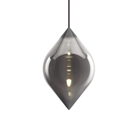 Flare Top LED Pendant glass silver - Tom Dixon
