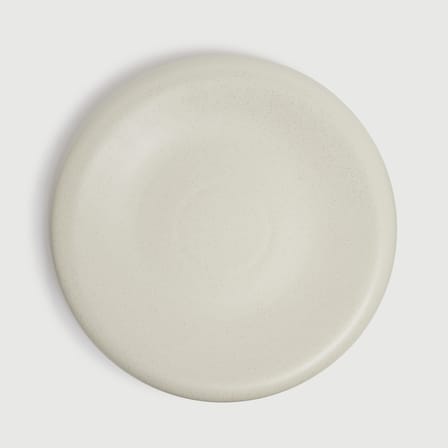 Piatto Dough ceramica bianco / Ø 38 x H 3,7 cm - TOOGOOD