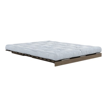 Divano convertibile Roots legno blu / L 160 cm - 3 posizioni / Struttura marrone - KARUP DESIGN