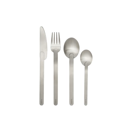 Set de couverts Stelo métal / 4 pièces - Ferm Living