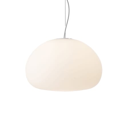 Suspension Fluid Small verre blanc / ø 23 cm - Muuto