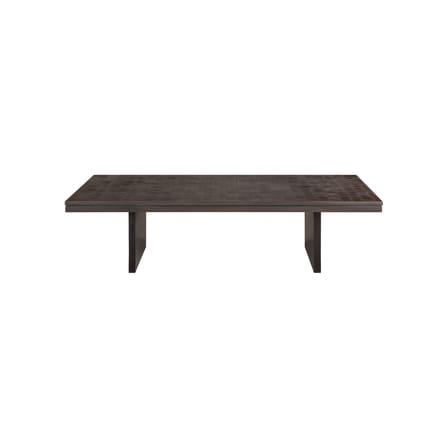 Table basse Grooves bois noir / 135 x 65 cm x H 34 cm - Ethnicraft