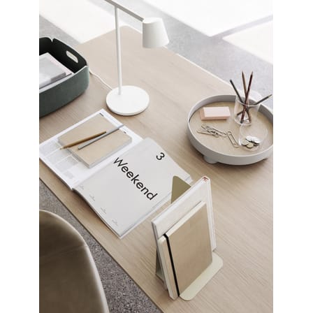 Tip LED Table lamp metal white /Metal - Tilting - Muuto