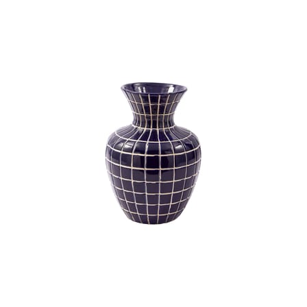 Vase Hamam Small céramique bleu / Ø 30 x H 40 cm - POLSPOTTEN