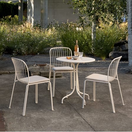 Accessoire  tissu beige / Coussin assise outdoor - Pour chaise & fauteuil Thorvald SC94 + SC95 - &tradition