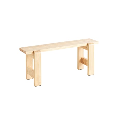 Banc Weekday bois naturel / L 111 cm - Hay