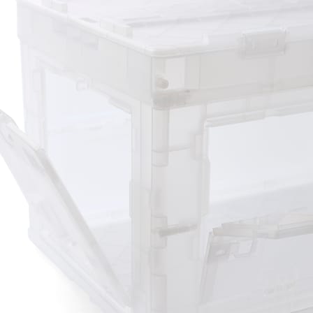 Boîte Blox Medium plastique transparent / 52.5 x 36 x H 33 cm - STUDIO ABOUT