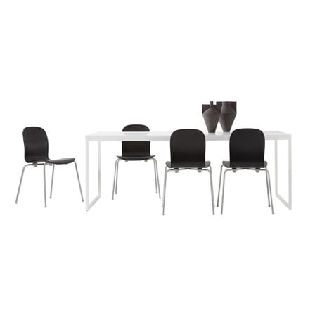 Bureau Fronzoni ‘64 bois blanc / AG Fronzoni, 1964 - 100 x 200 cm - Cappellini