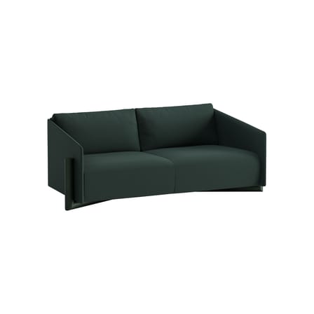 Canapé droit Timber tissu vert / 3 places - L 200 cm - KANN DESIGN