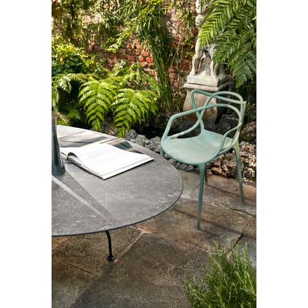 Chaise empilable Masters blanc / Philippe Starck, 2010 - Kartell